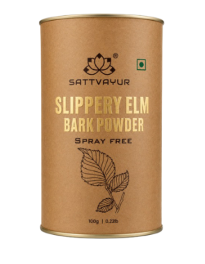 Sattvayur Slippery Elm Powder Spray Free 100g